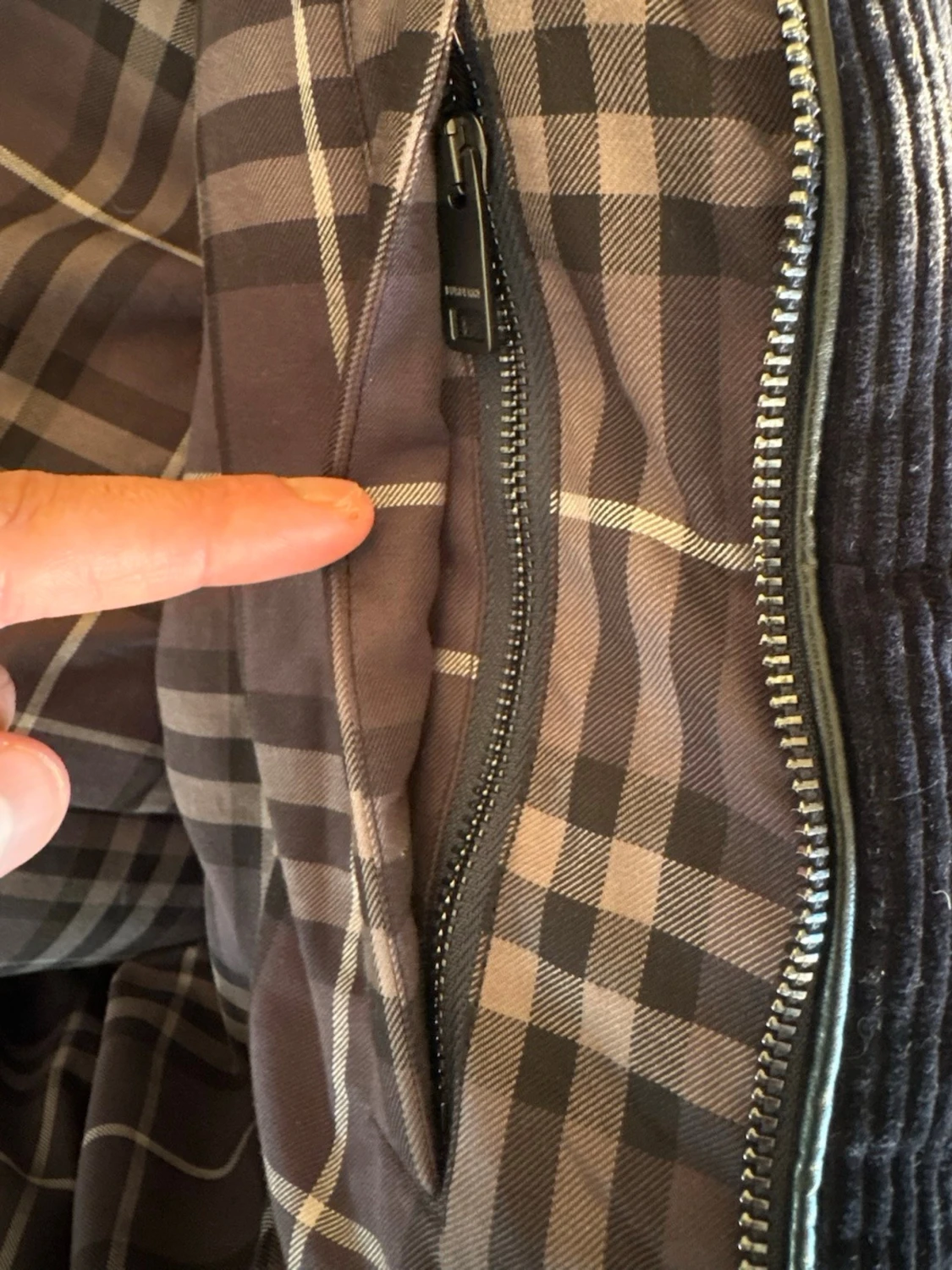 Svart manchester pufferjacka L - 4