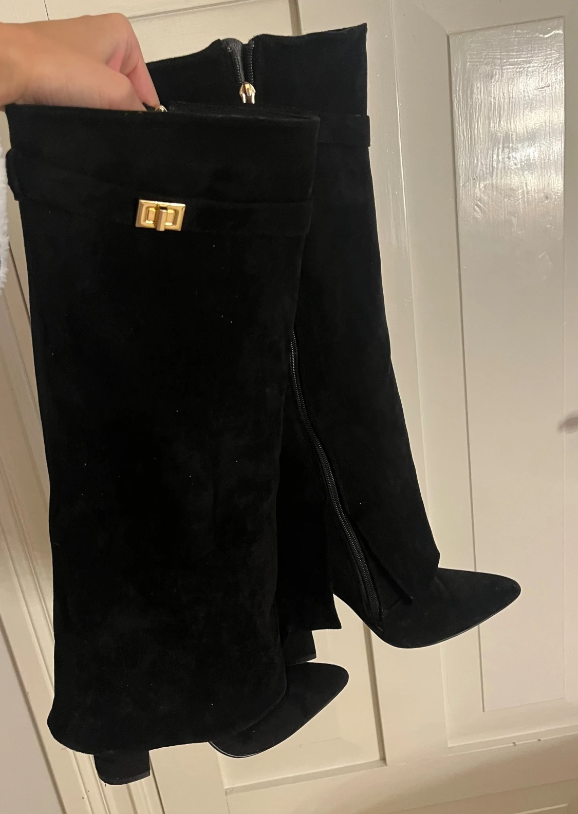 Svarta boots klackar  - 1