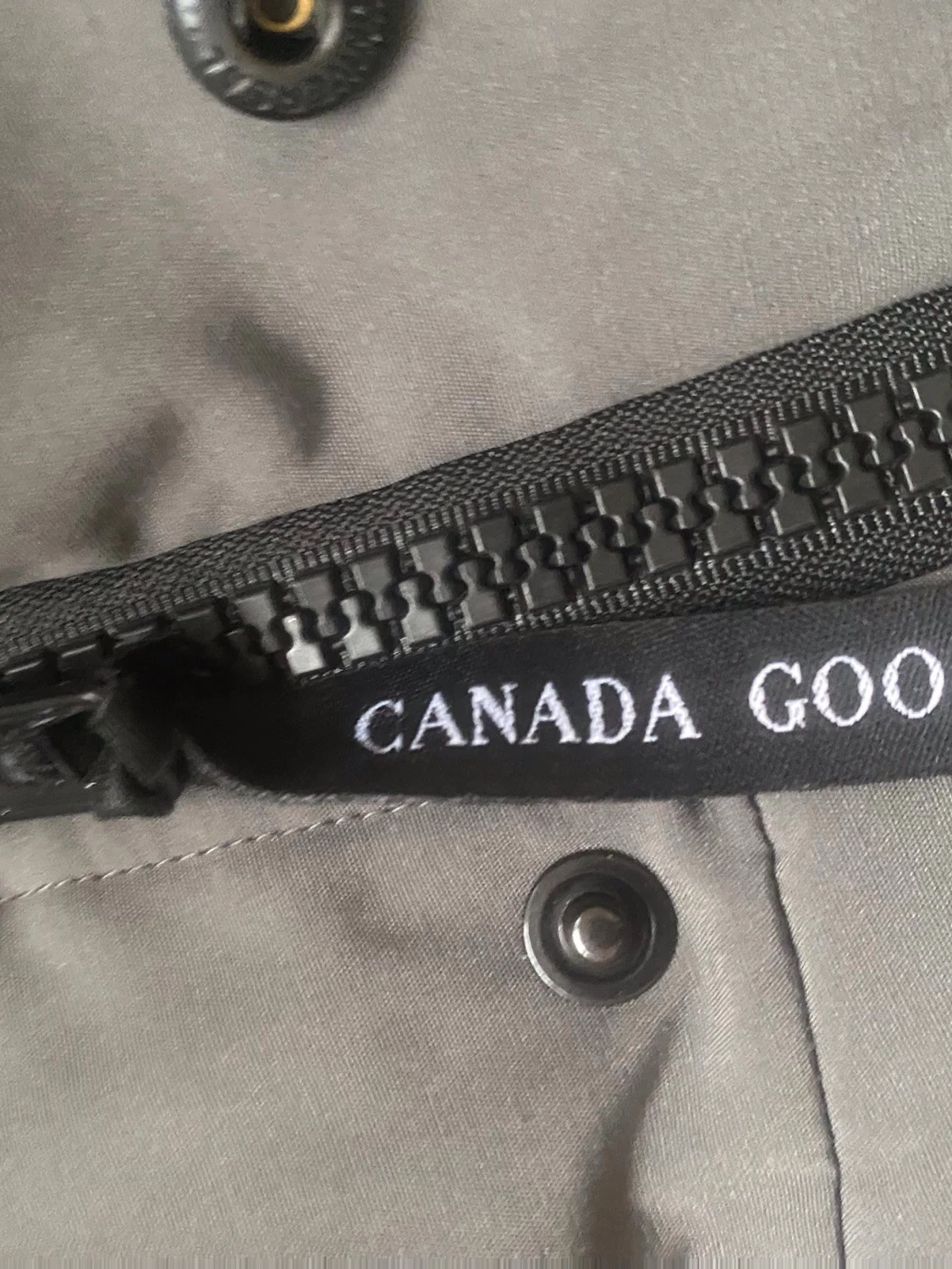 Grå pufferjacka från Canada Goose - 5