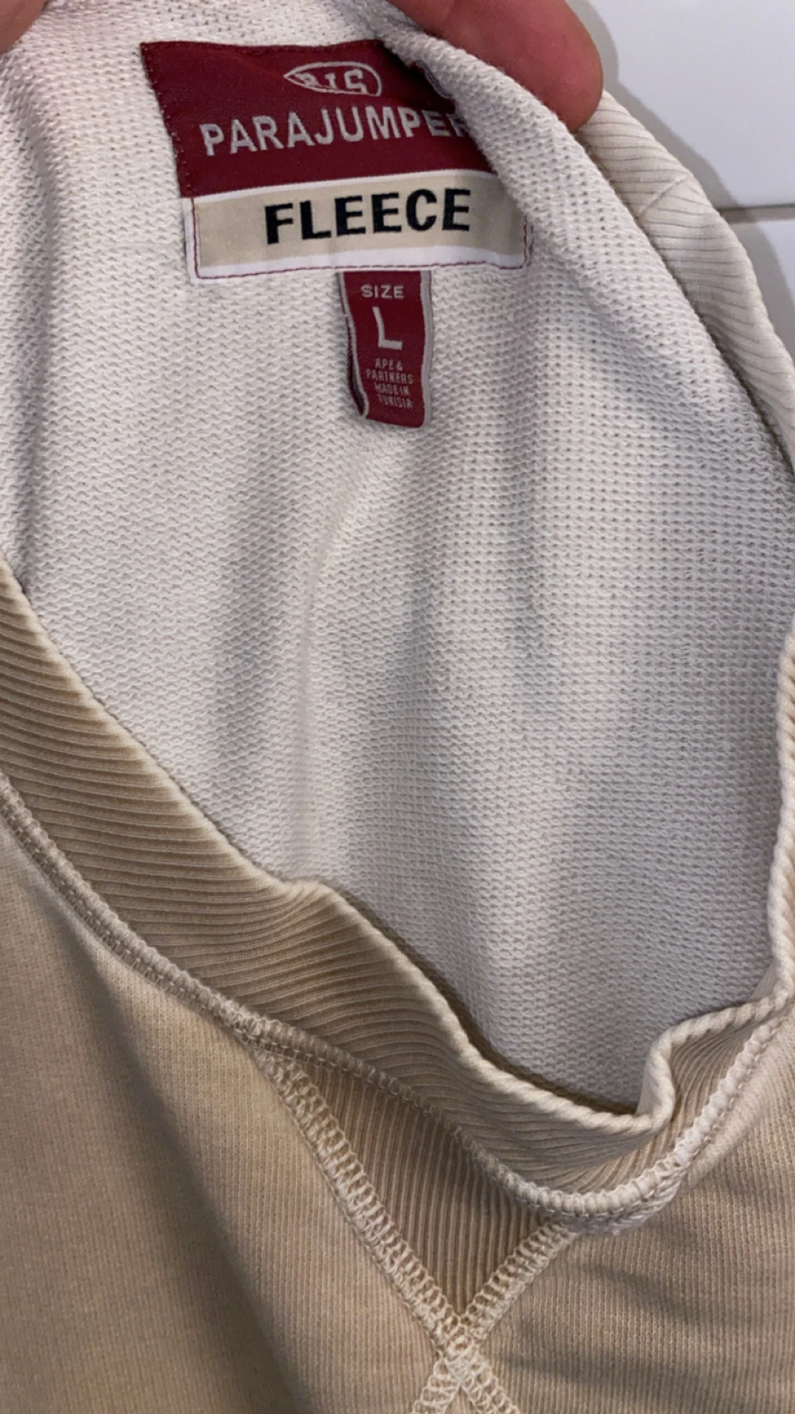 Beige fleece-tröja från Parajumpers - 3