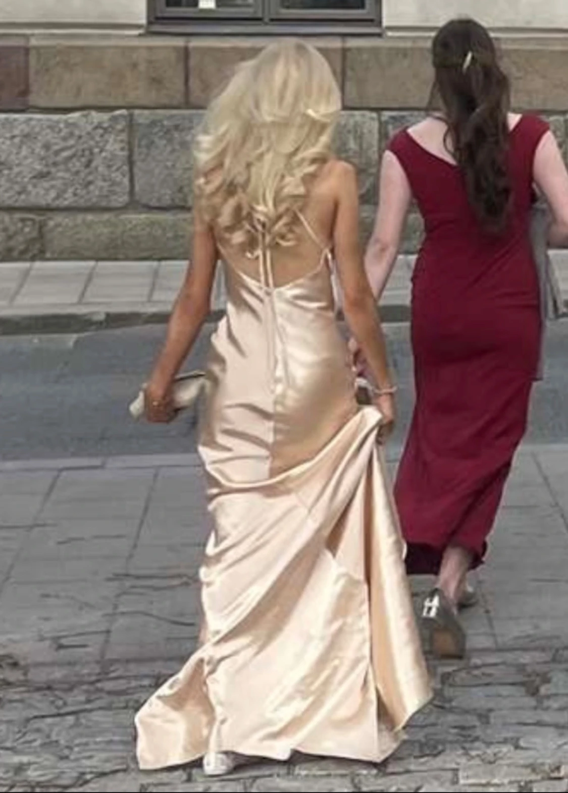 champagne balklänning - 2