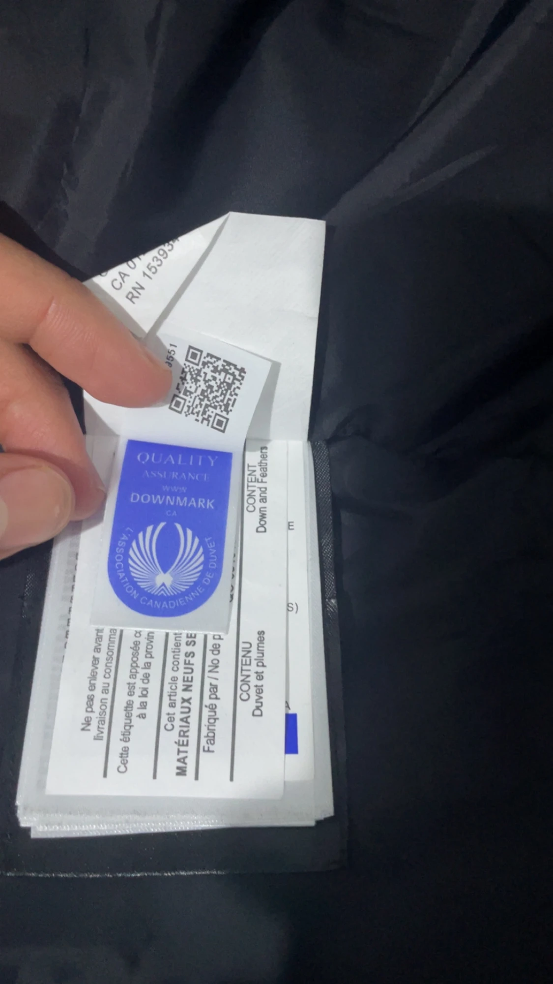 Svart dunjacka från Canada Goose - 5