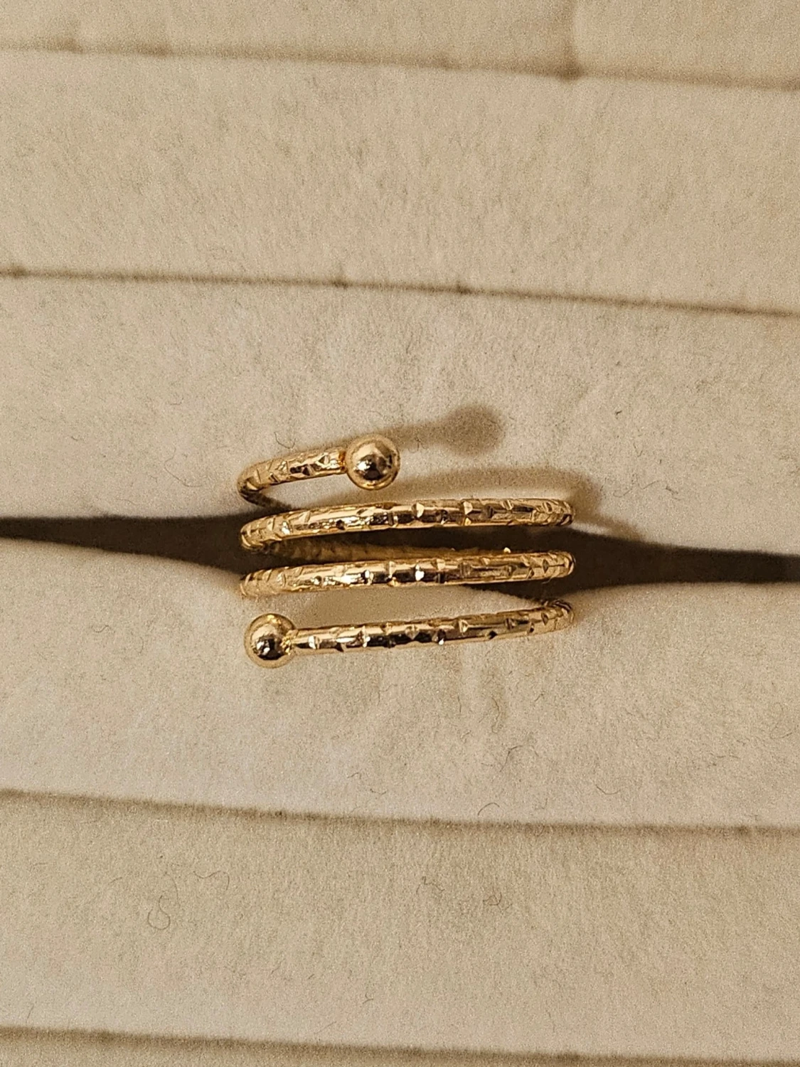 Guldfärgat ring✨️