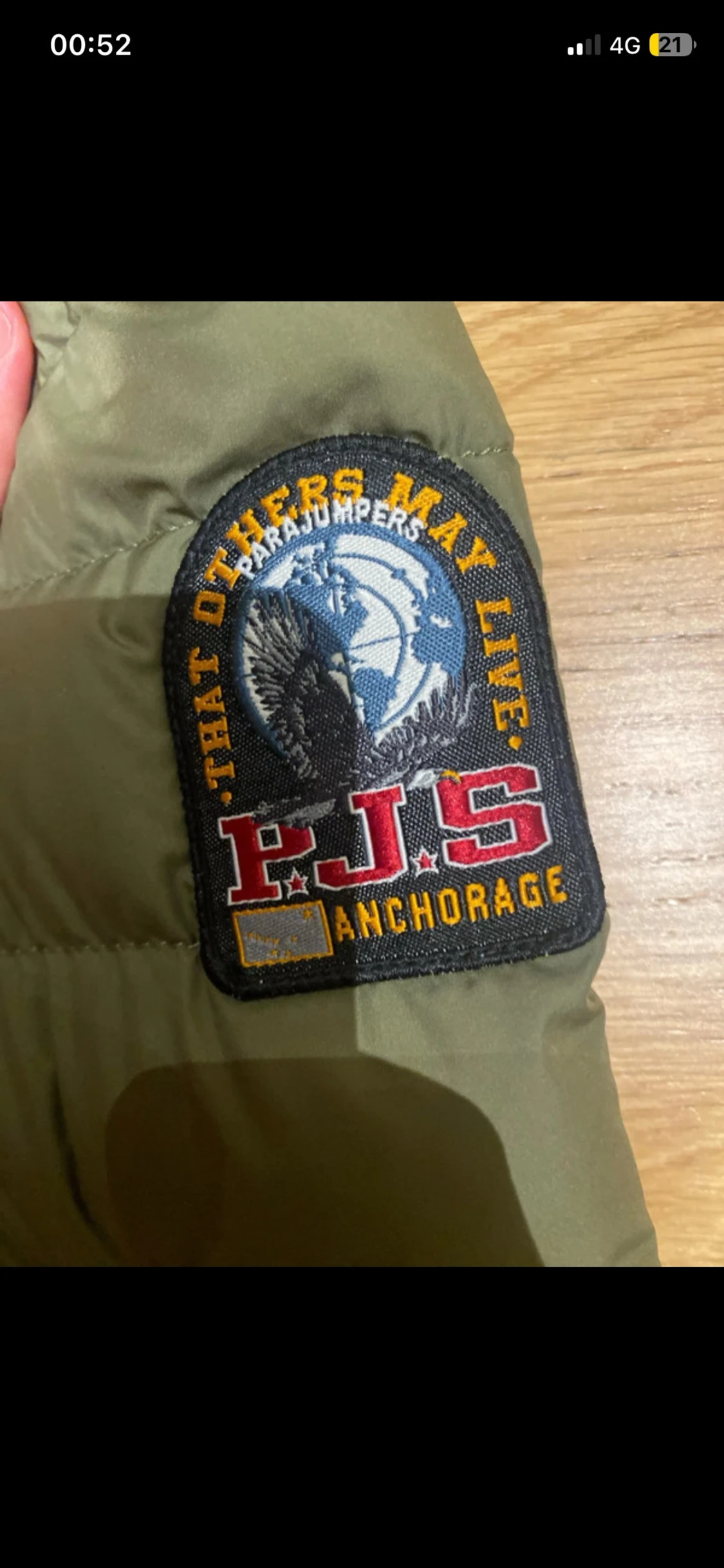 Grön dunjacka Parajumpers YS - 2