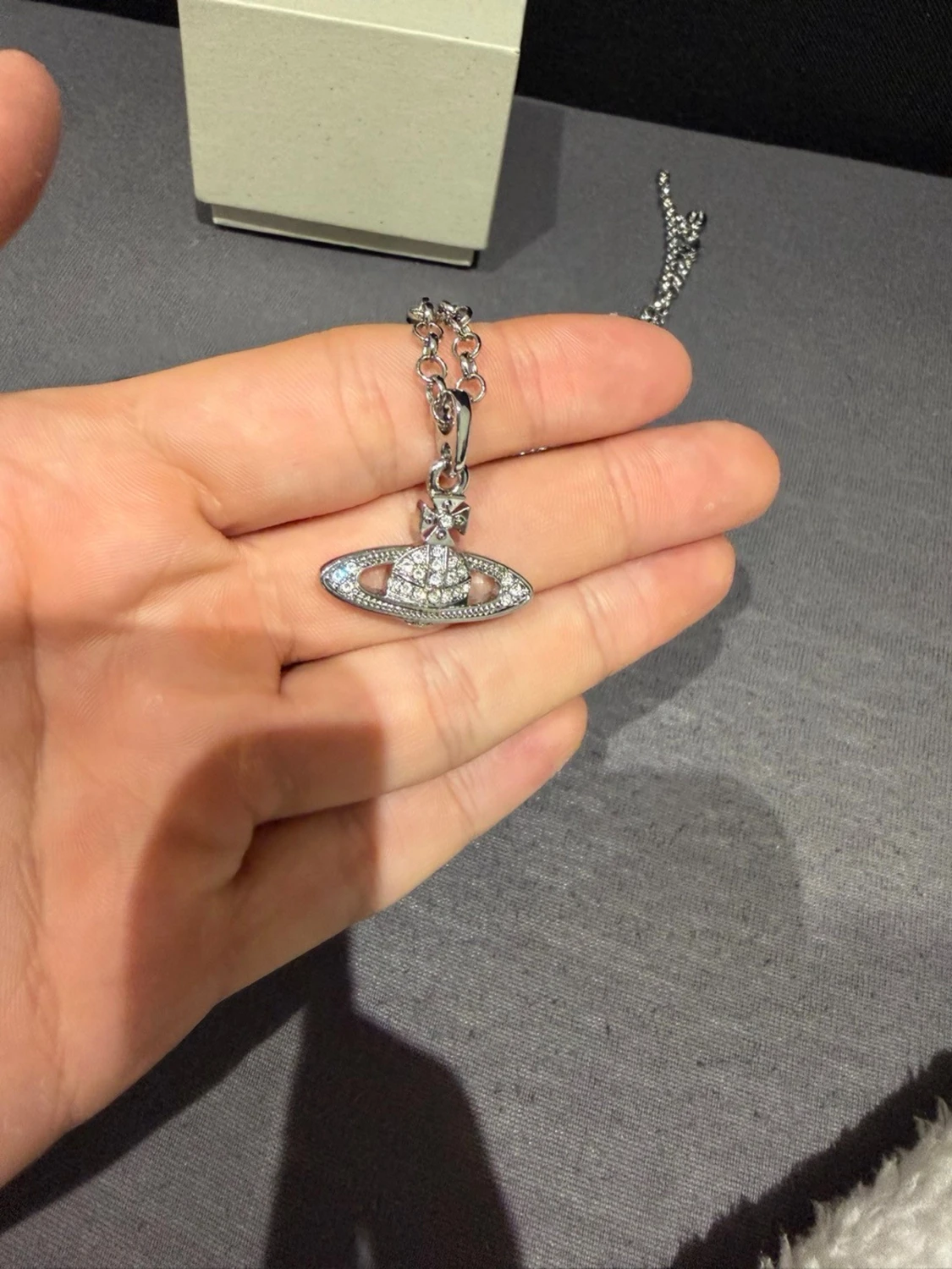 Vivienne Westwood silver necklace -Unisex - 2