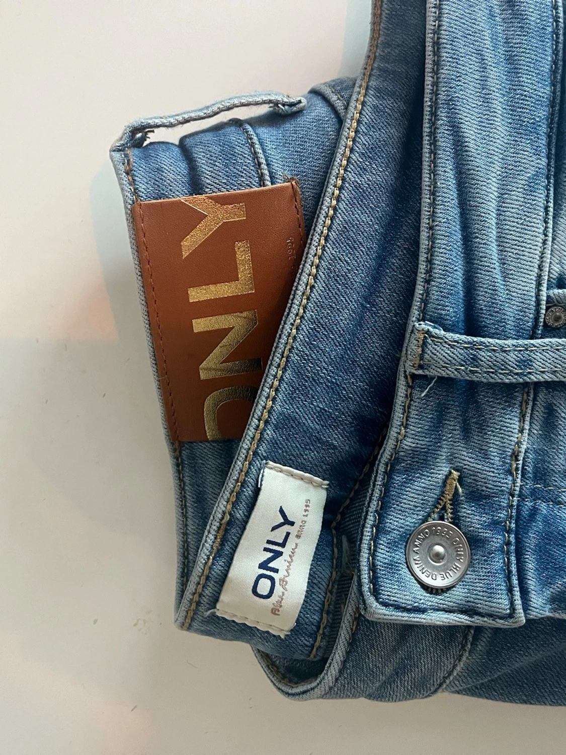 Ljusblå bootcut jeans - 3