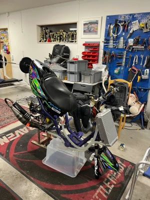 Yamaha aerox hyper - Lagt 60k+ på den. Hyper 86tpr setup. Allt är helt nytt 3 timmar på alla delar 