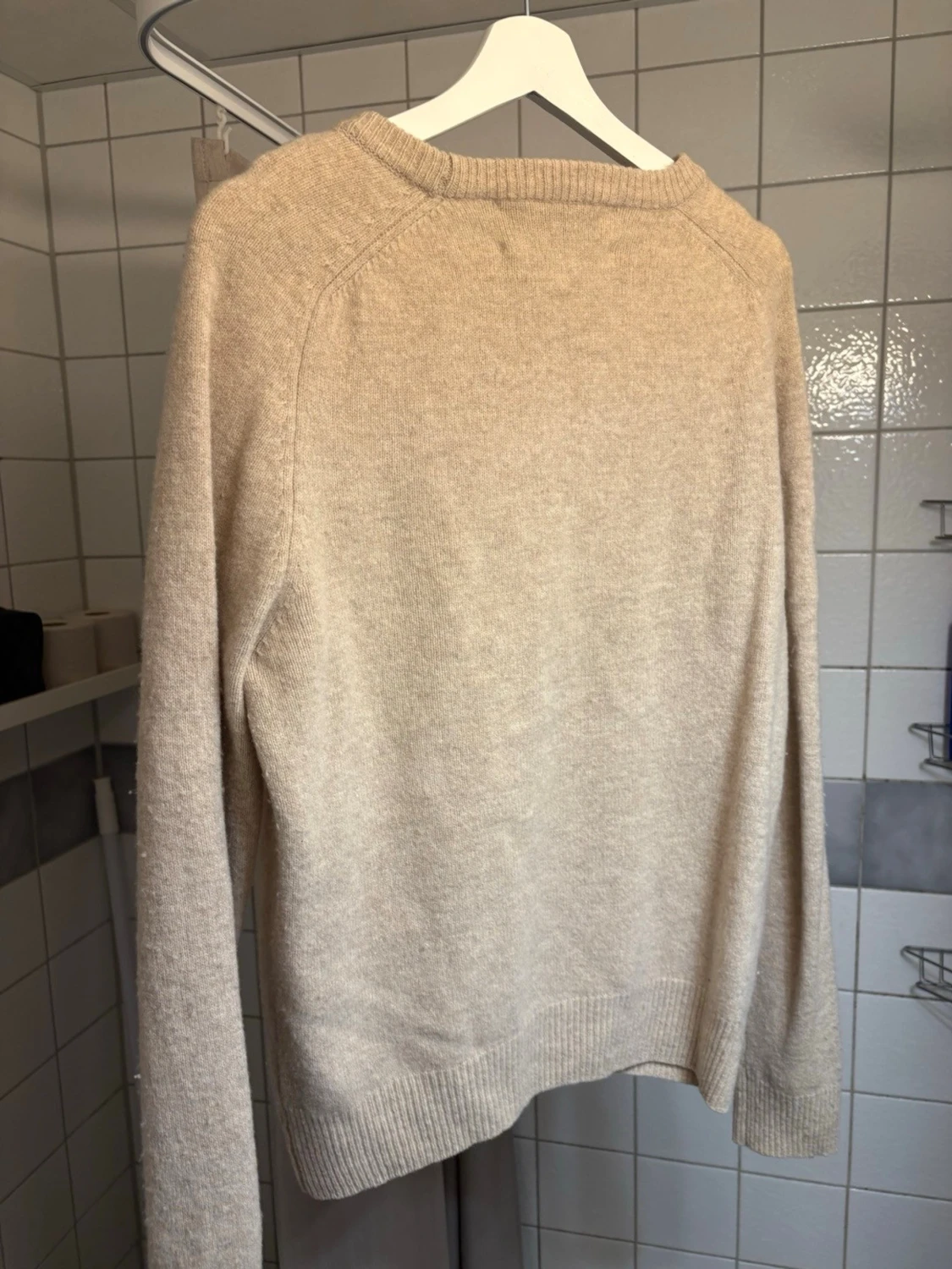 Beige stickad tröja A Days March - 1