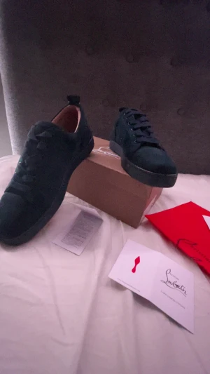 Christian Louboutin - Christian Louboutin – svarta Väldigt fint skick, knappt använda. Rena, fräscha och utan märkvärdigt slitage. Kommer med box, dustbag och kort enligt bilder. Snygga och passar till allt ☃️❄️ storlek 41 