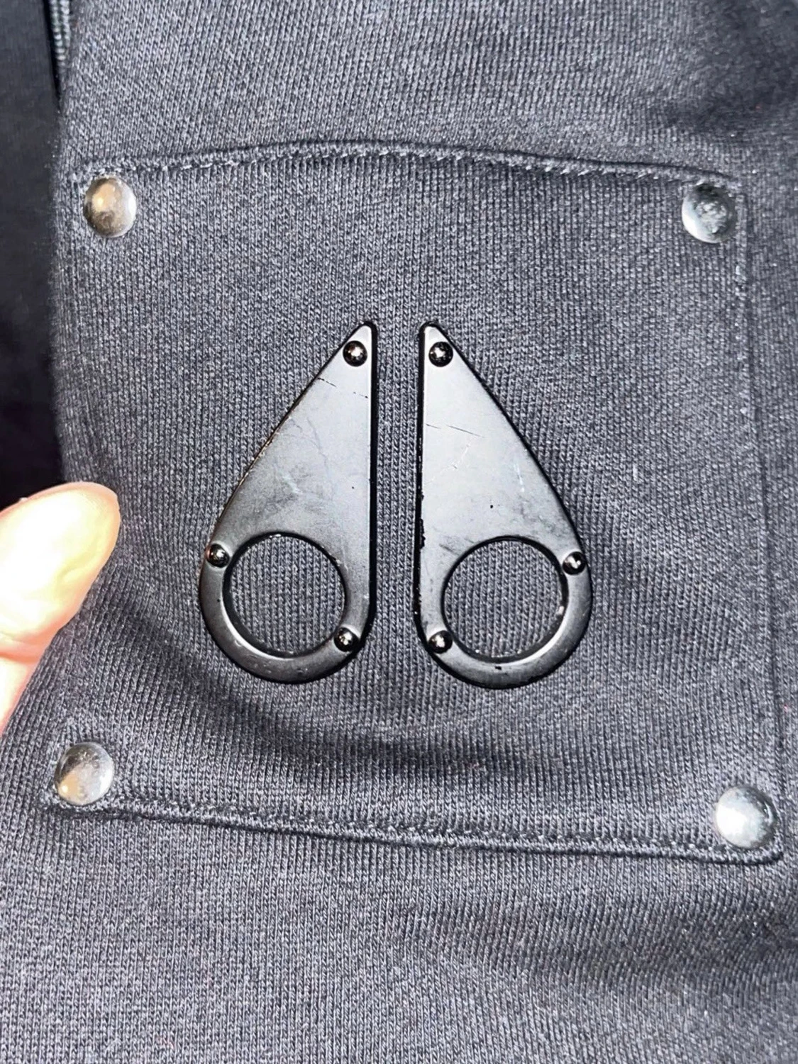 Svart Moose Knuckles Bunny  - 2