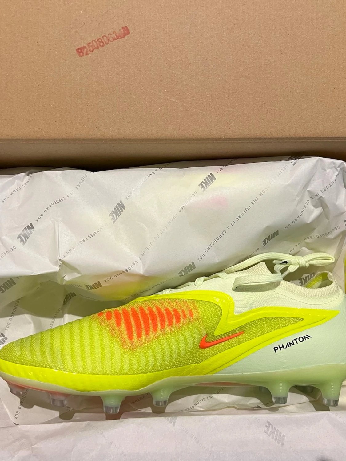 Nike Phantom AG fotbollsskor gul