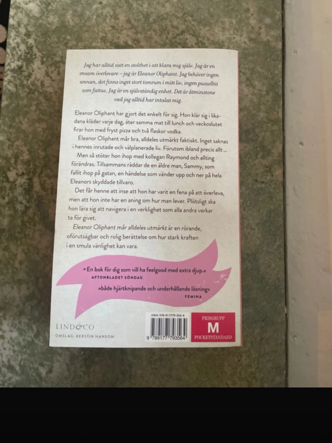 Eleanor Oliphant mår alldeles utmärkt - 1