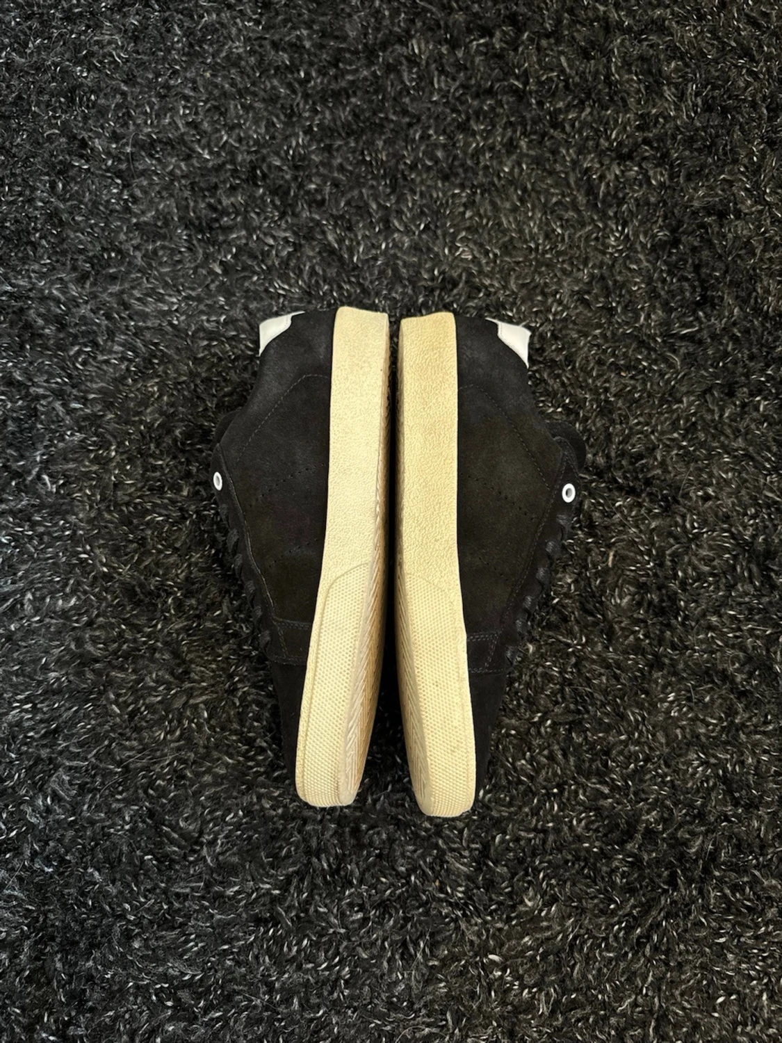 Svarta Saint Laurent sneakers i mocka - 3