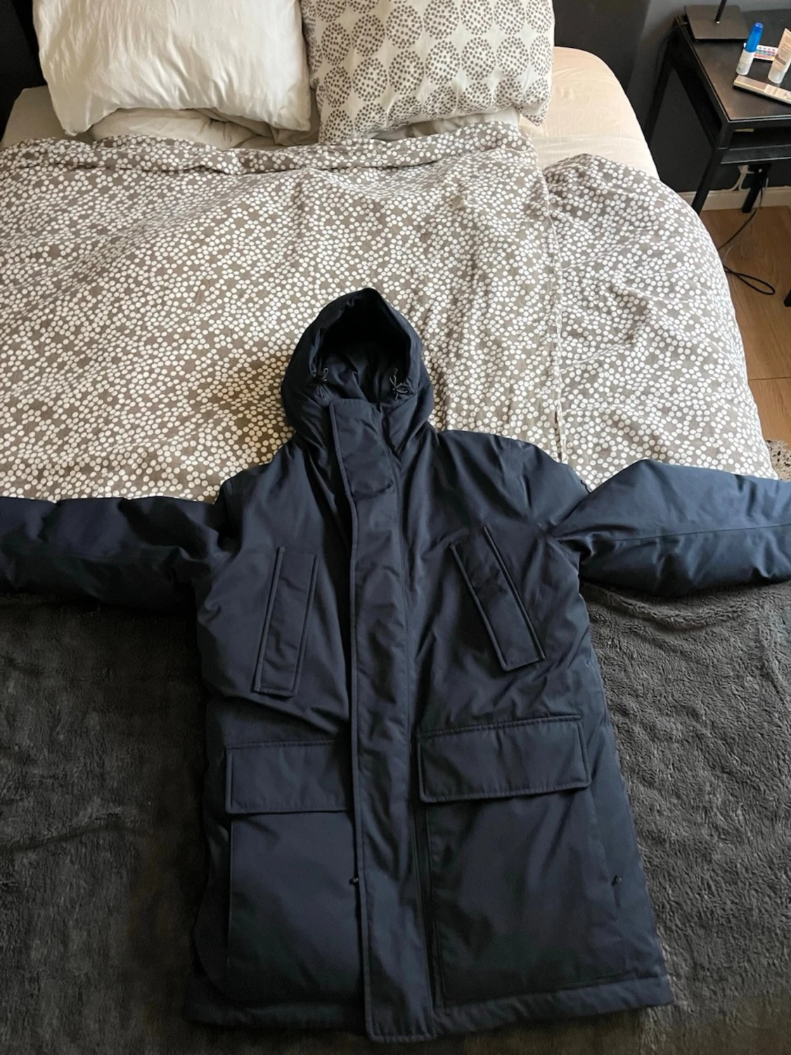 Mörkblå dunjacka Peak Performance - 3