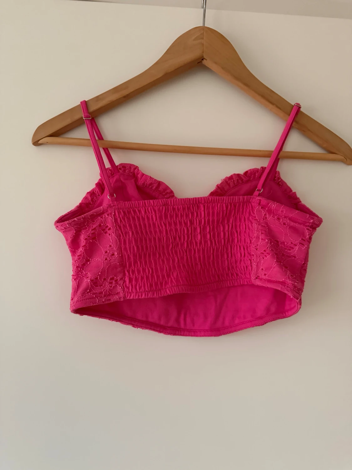 Rosa spets korsett-topp  - 1