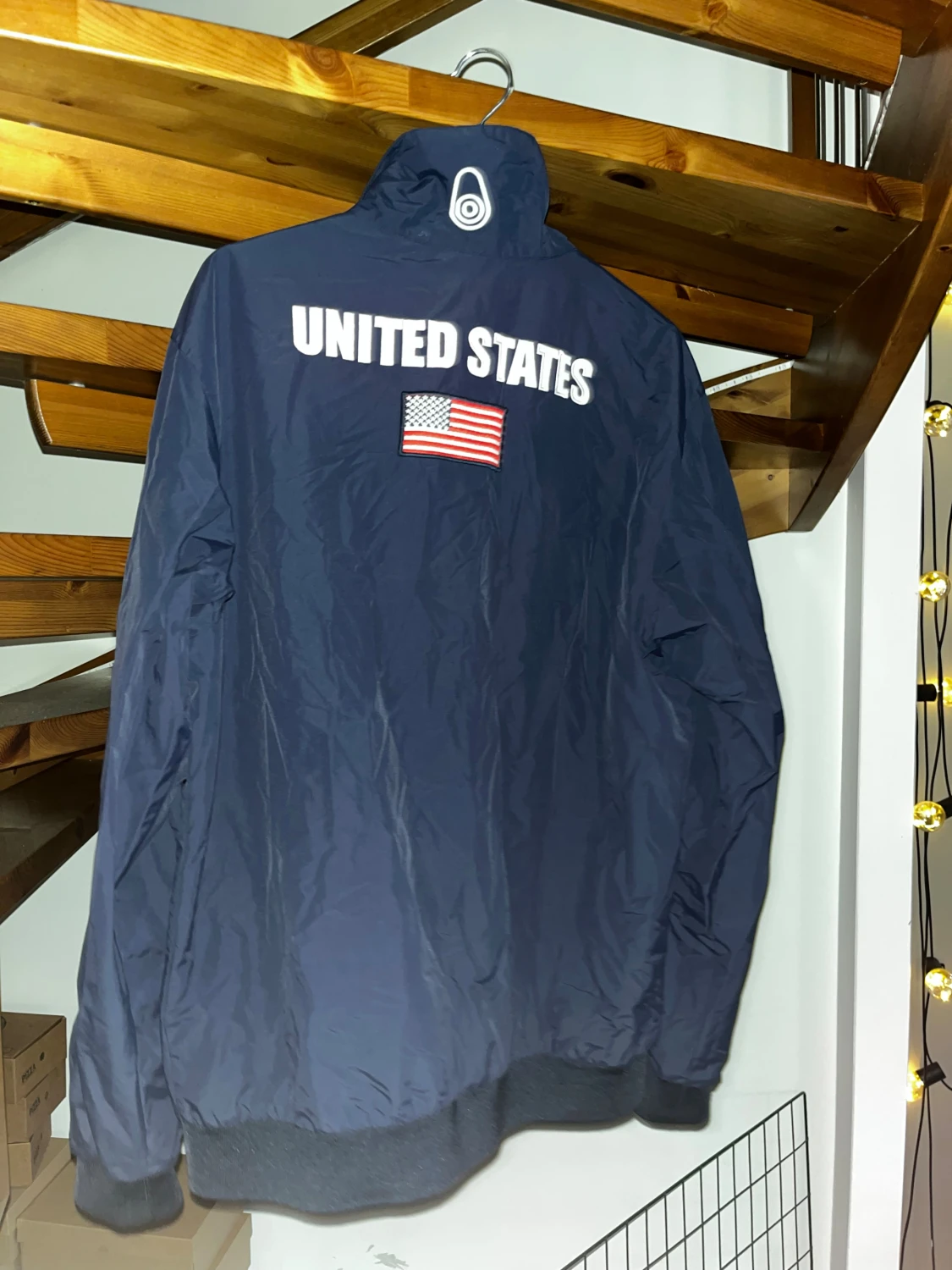 Blå Sail Racing vindjacka USA - 1