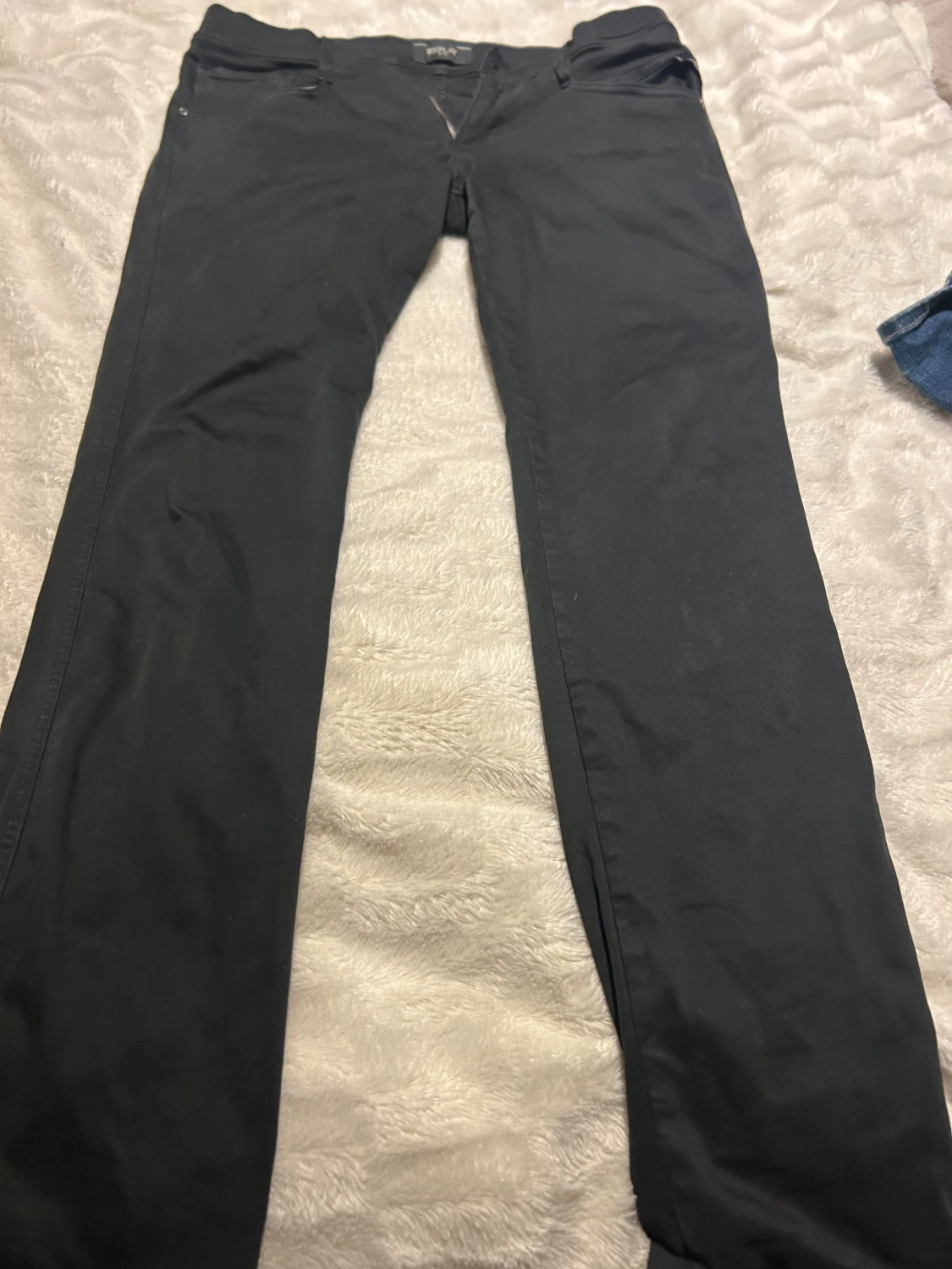 Replay Hyperflex svarta jeans - 4