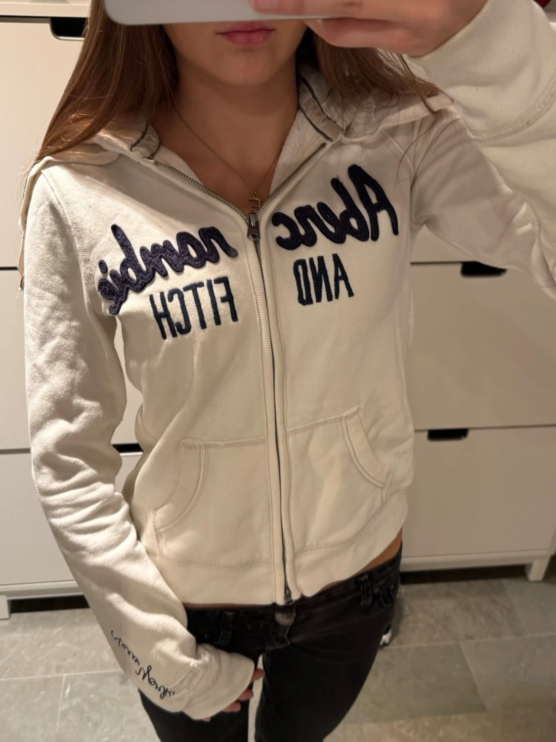 abercrombie&fitch zip up hoodie - 1