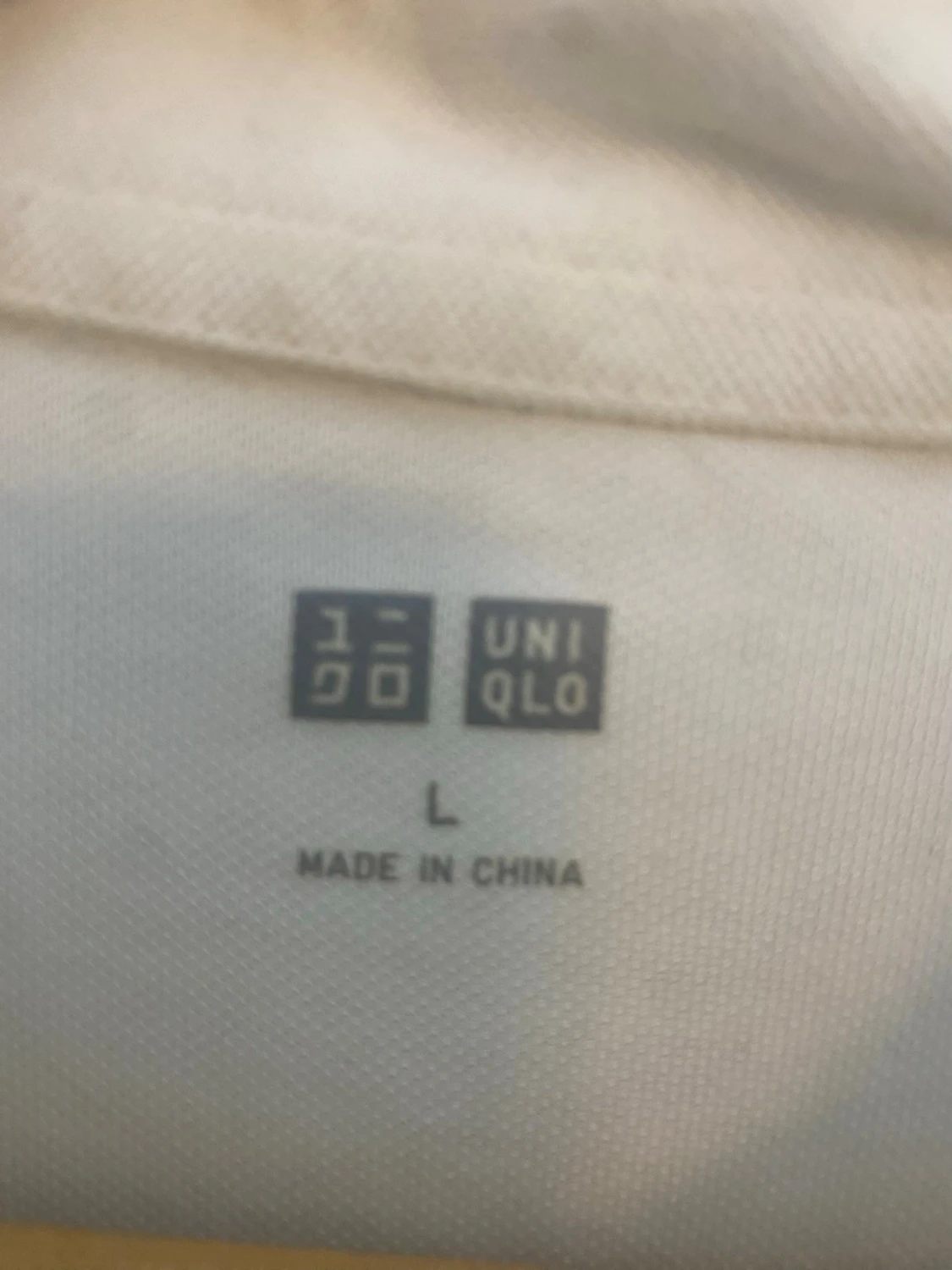 Vit pikétröja från Uniqlo - 2