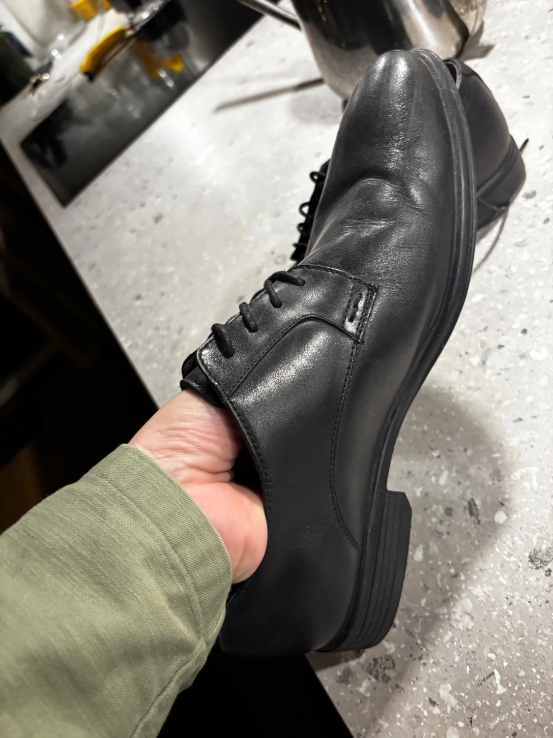 Svarta kostym - skinnskor från Zeus - 1