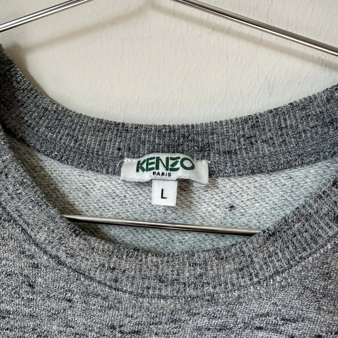 Grå sweatshirt klänning med tiger från Kenzo - 2