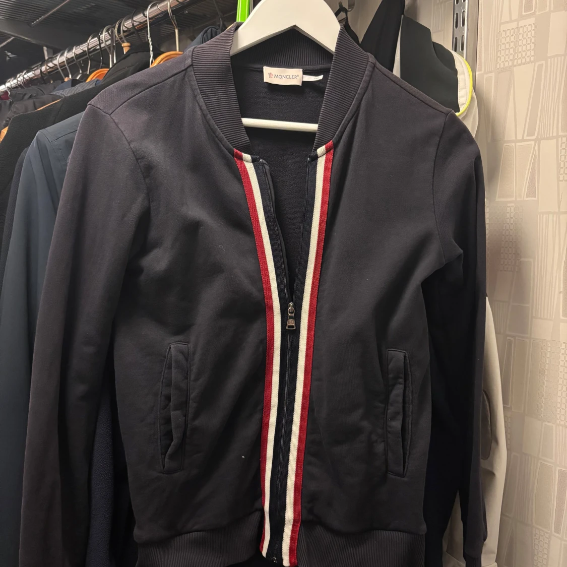 Moncler maglia zip tröja