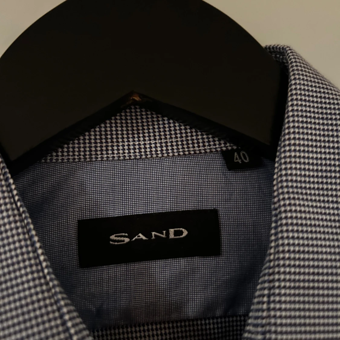 Mönstrad skjorta från Sand, stl 40 - 1