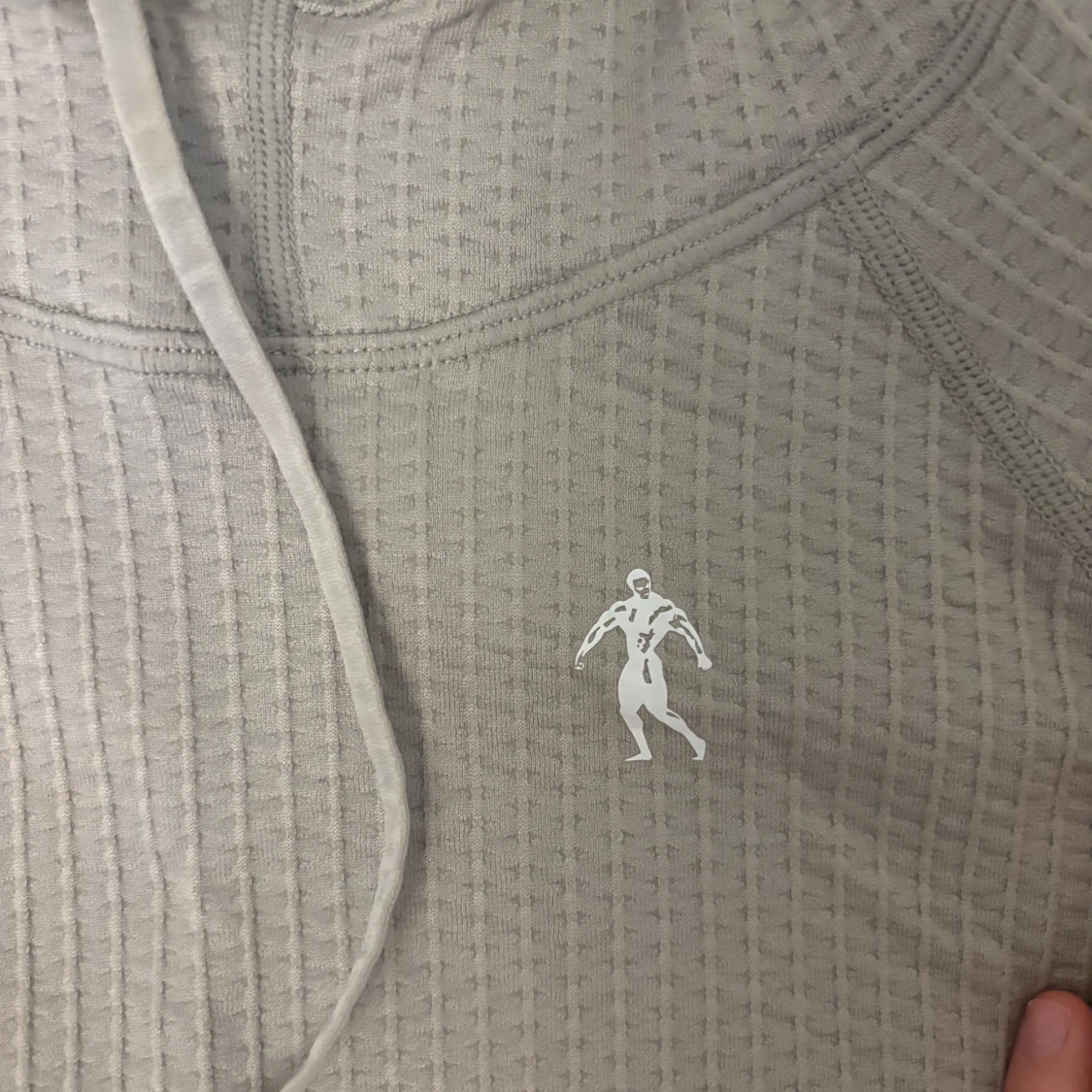 Grå hoodie från Kevin Levrone S - 1