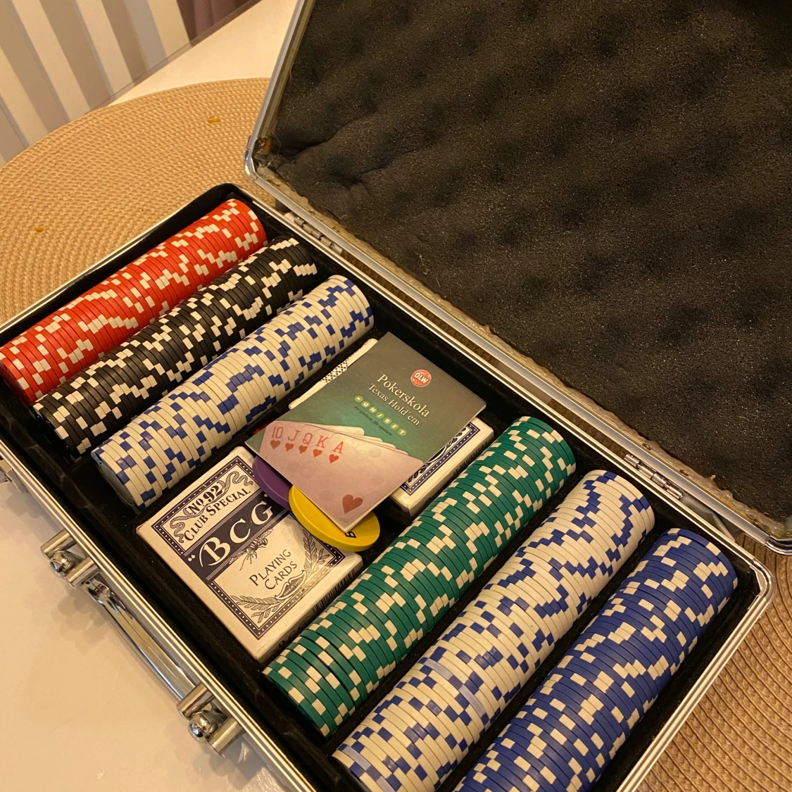 Pokerset med väskan  - 1