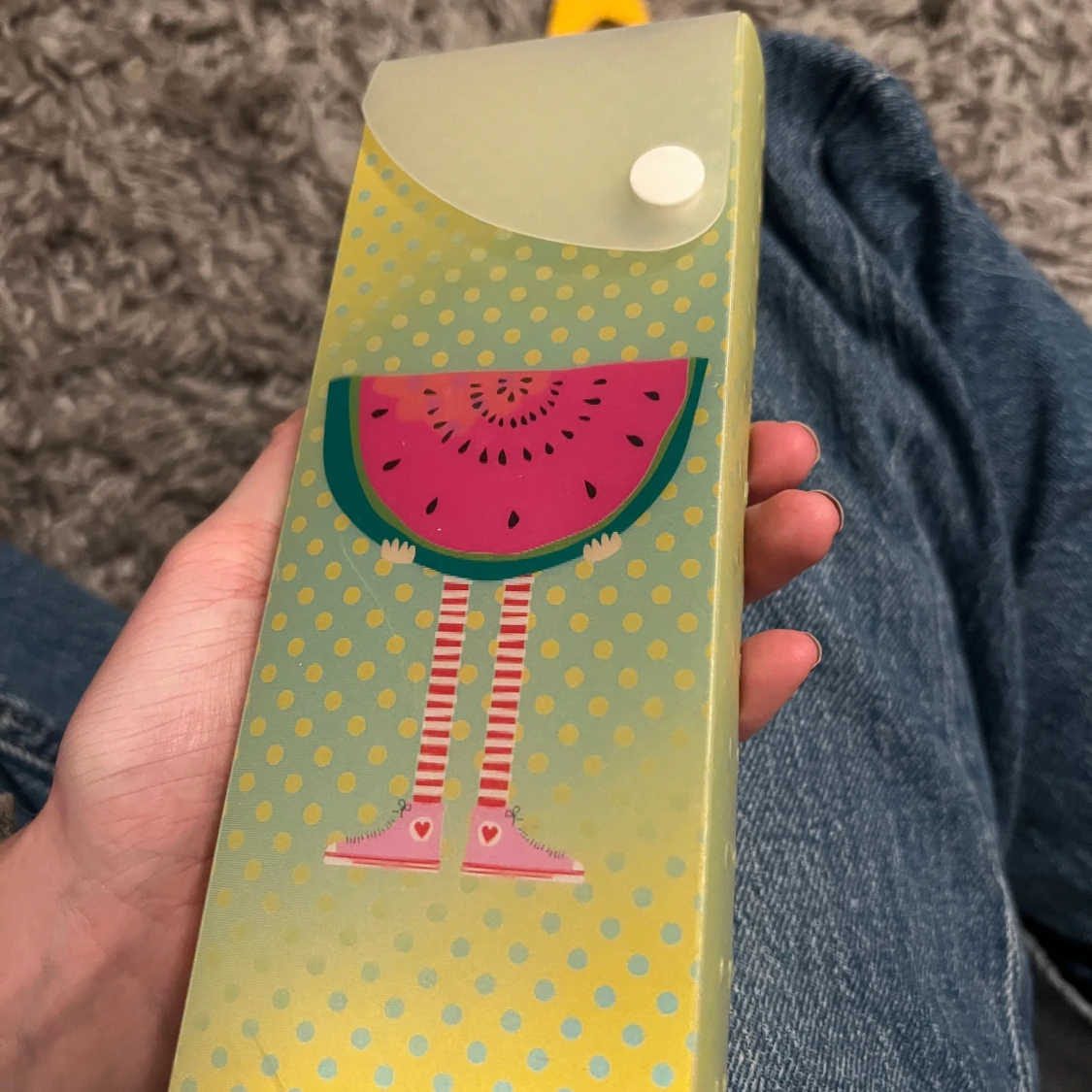 Pennskrin med vattenmelonmotiv - 1