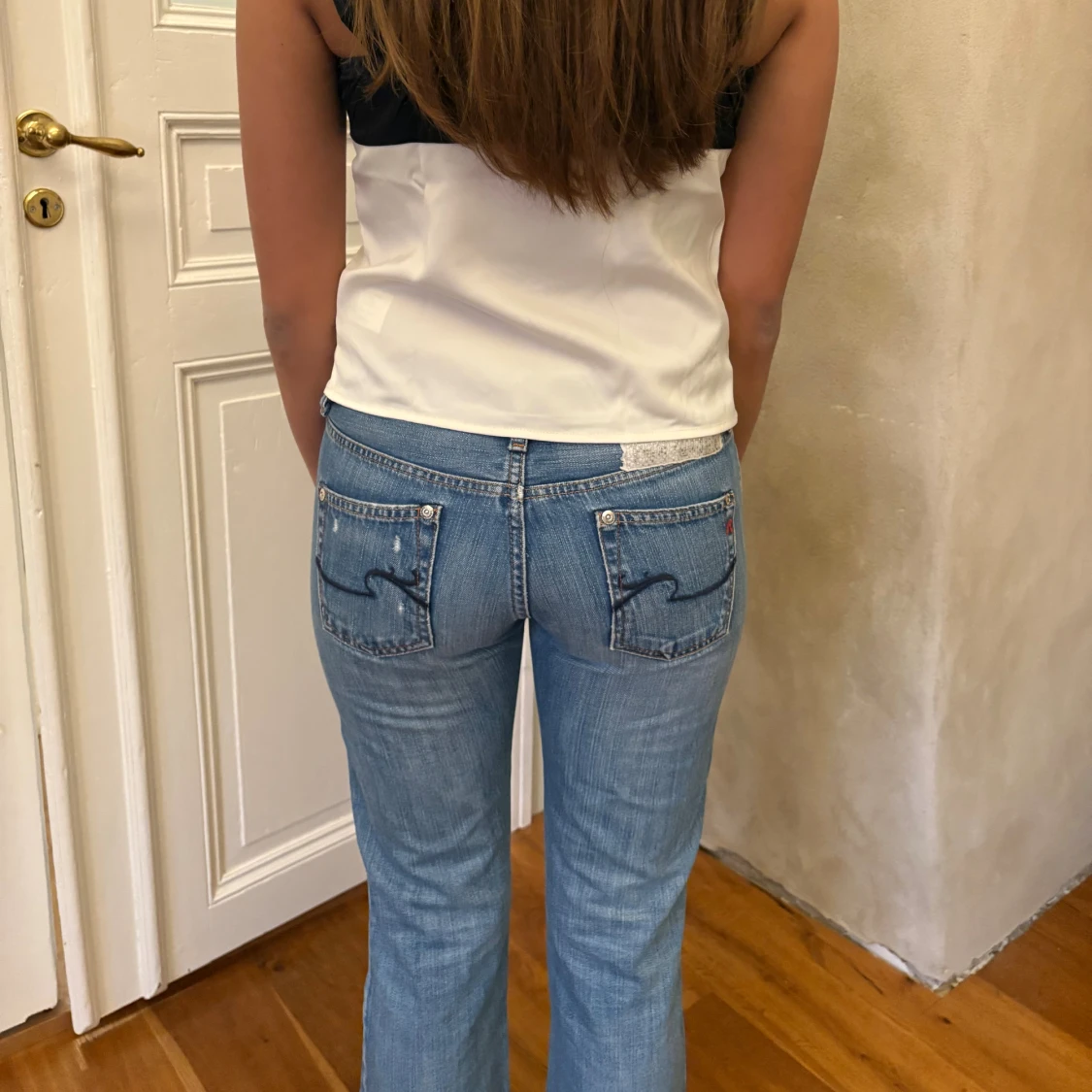 Replay ljusblå bootcut jeans - 3