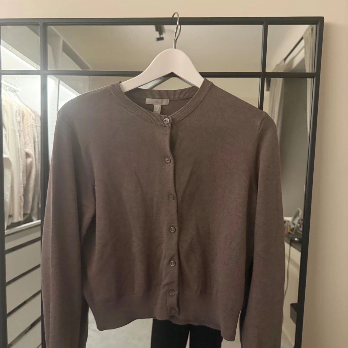 Brun kofta från H&M i bomull - 2