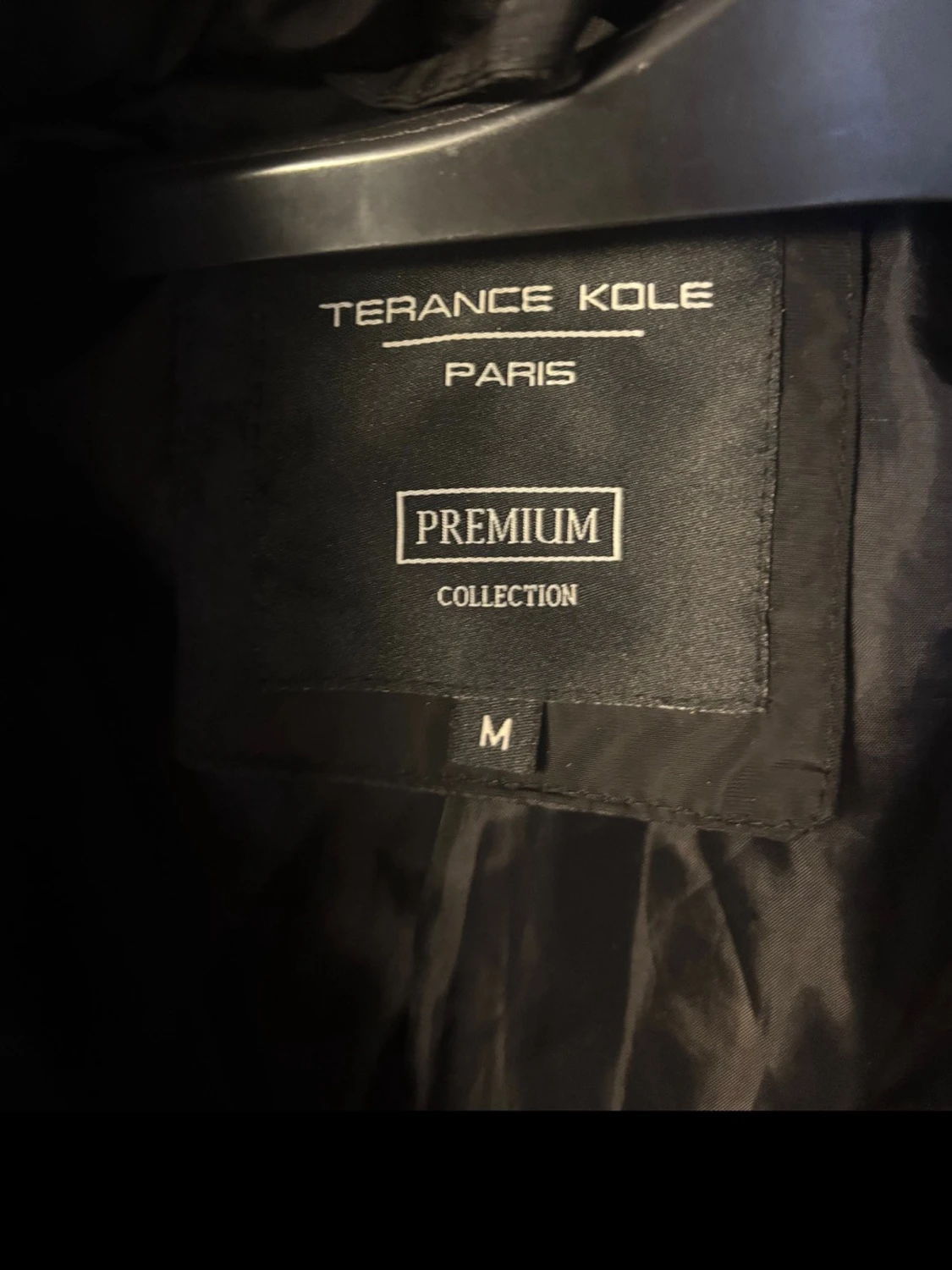 Svart pufferjacka Terance Kole M - 1