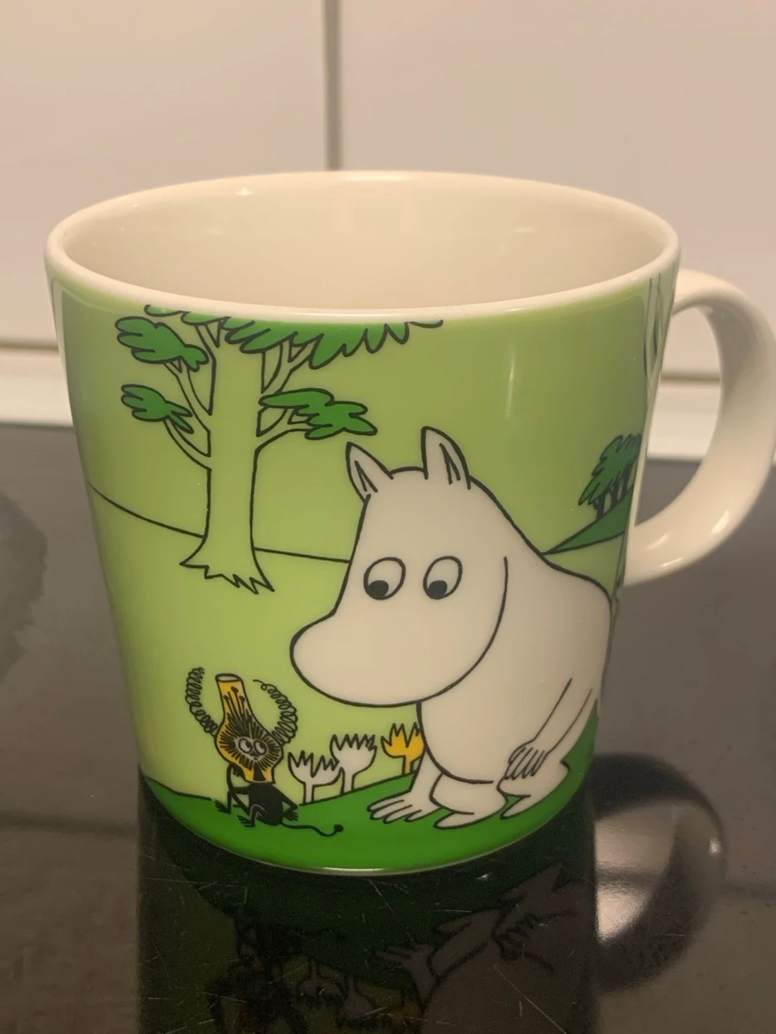 Grön Muminväst från Arabia