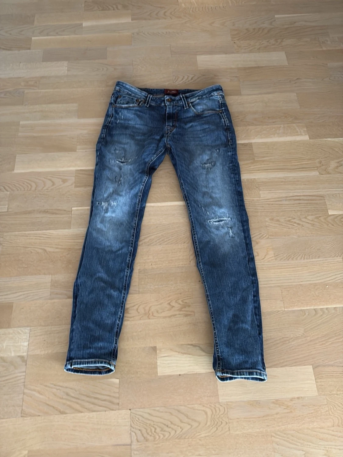 Blå jeans från jack and jones