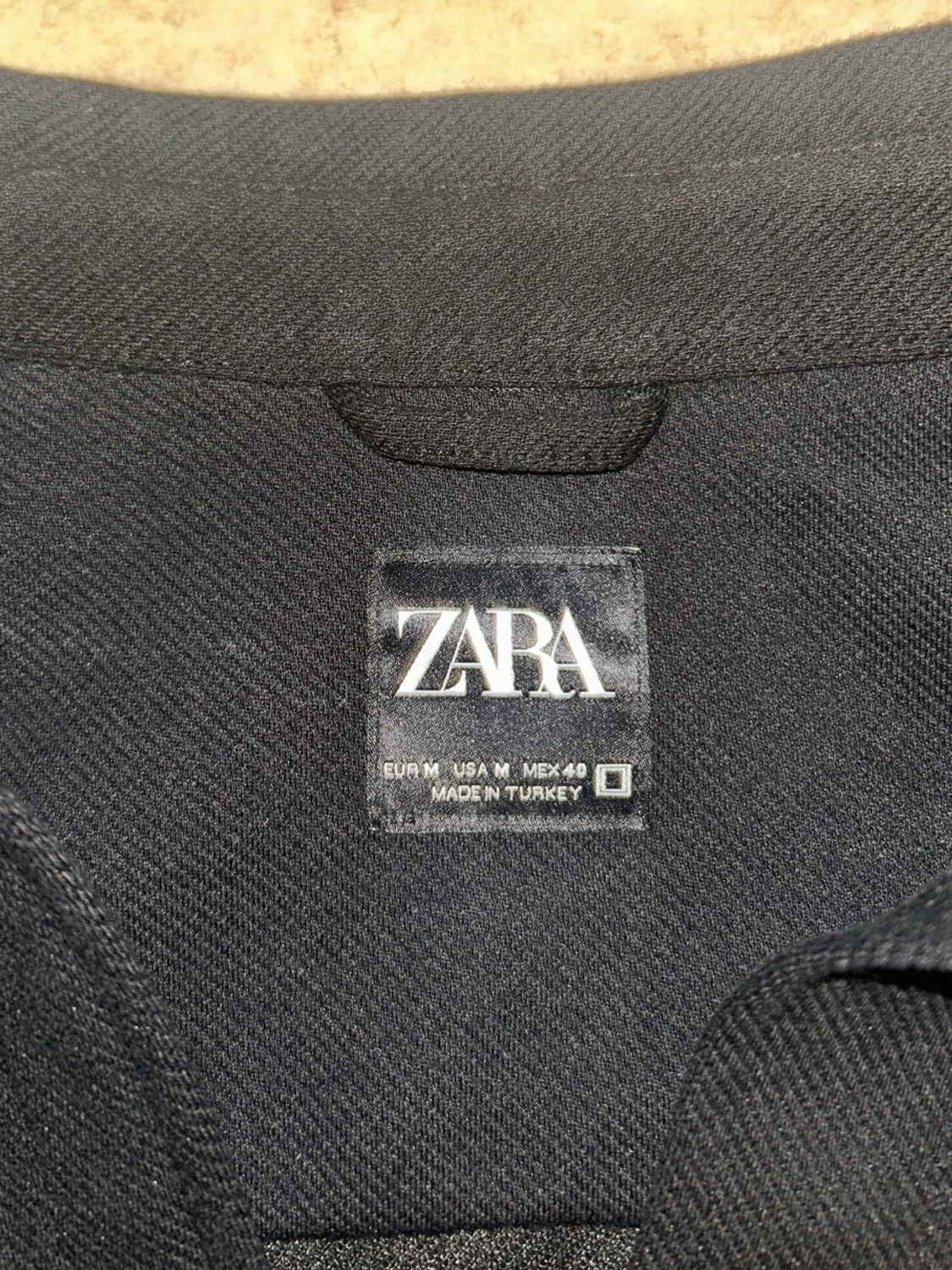Svart overshirt från Zara - 1