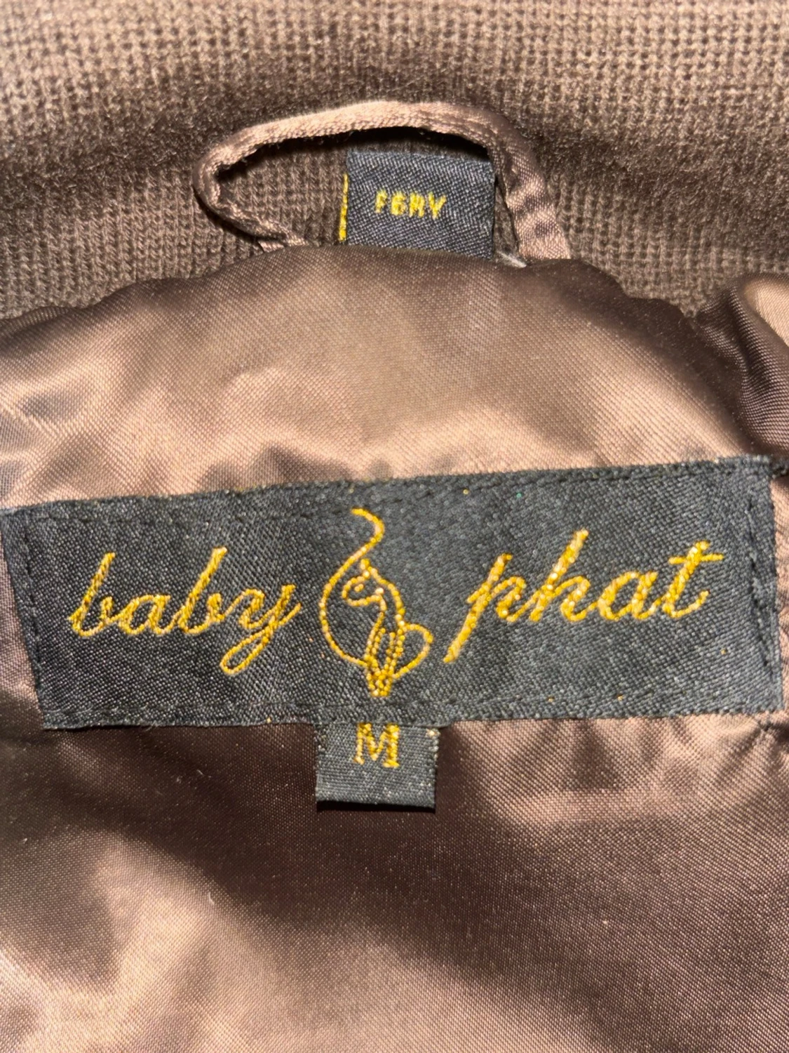 Brons pufferjacka från Baby Phat - 5