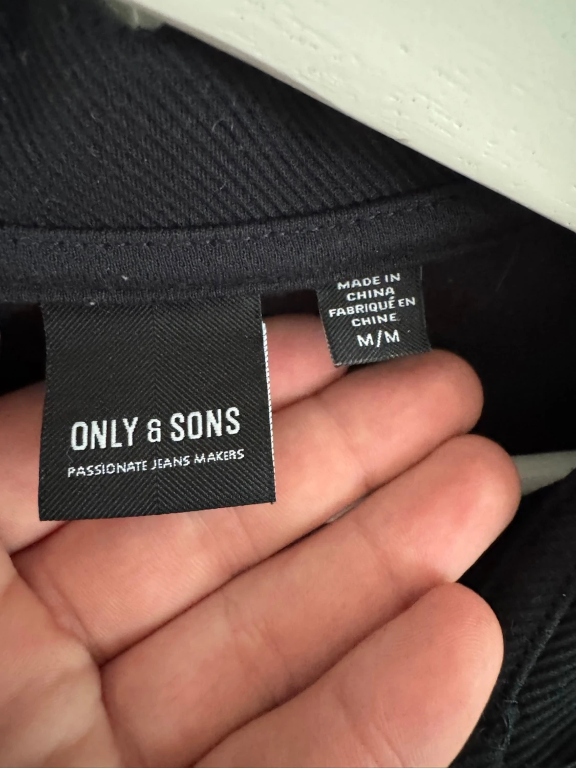 Svart overshirt från Only & Sons - 2