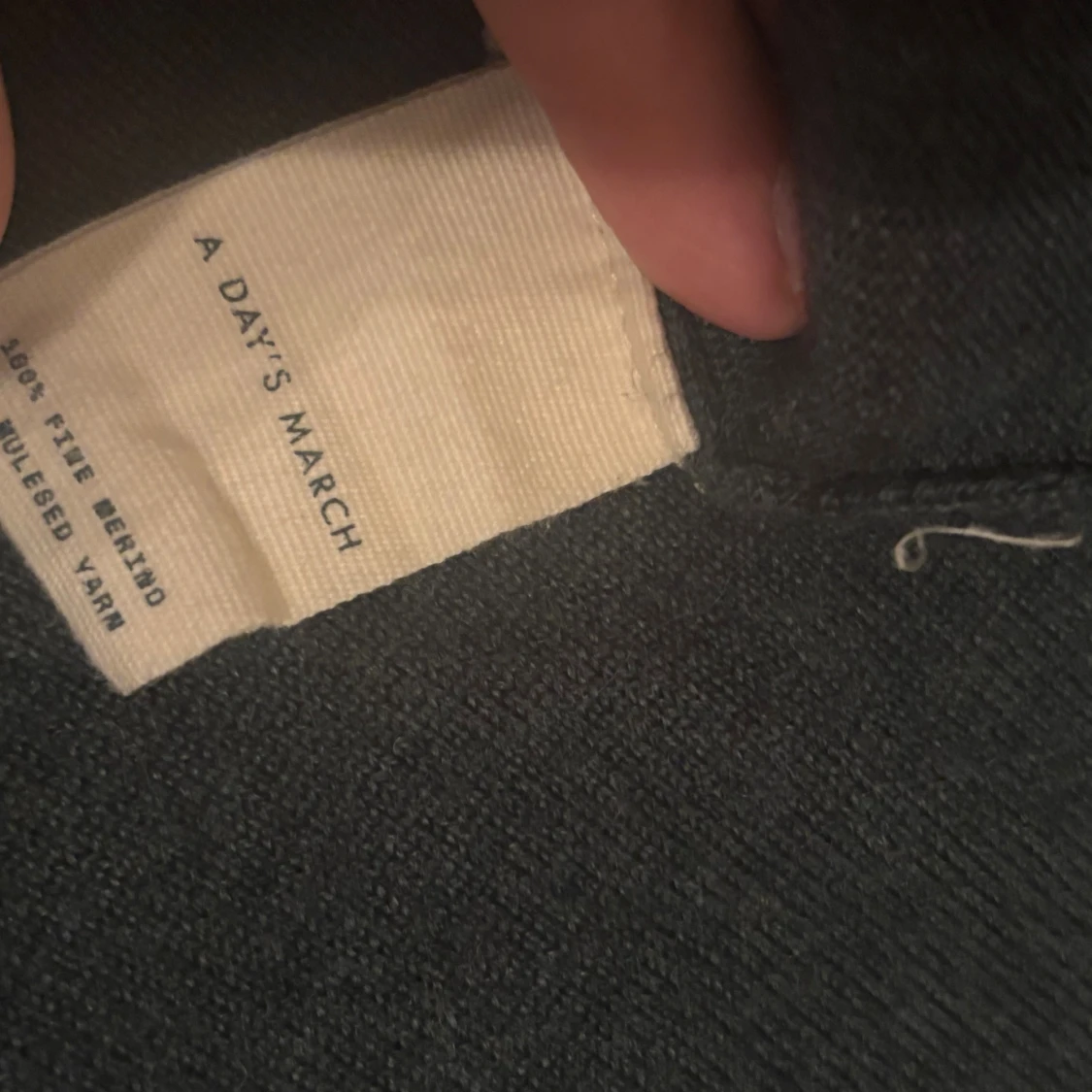 merinoullströja A Day's March - 1