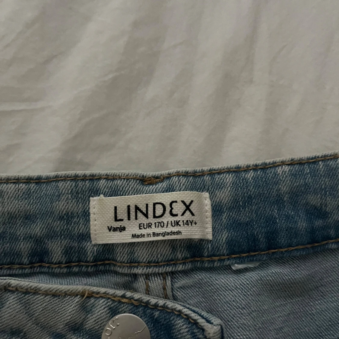 Ljusblå jeans från Lindex Vanja 170 - 1