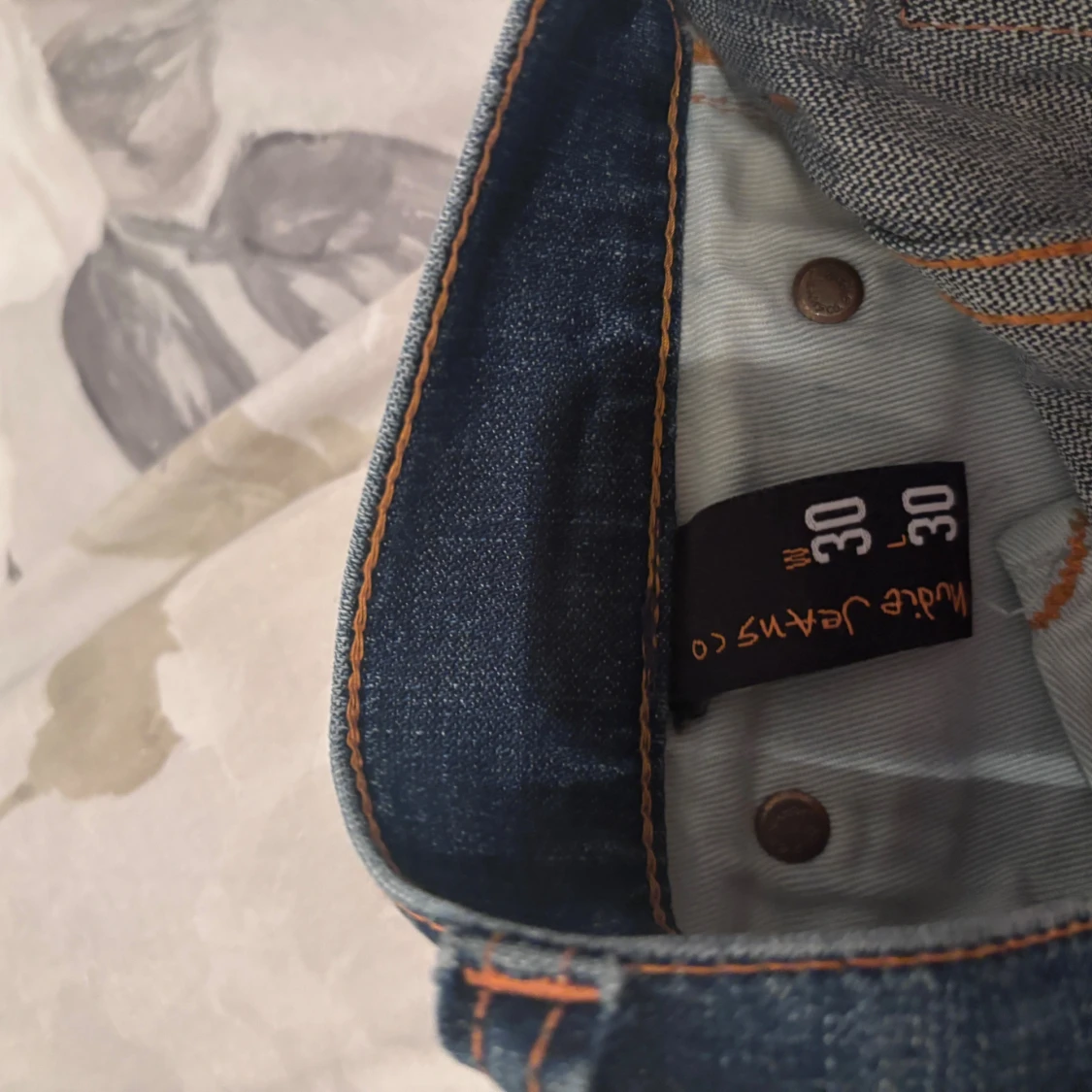 Blå jeans från Nudie Jeans Co, W30 L30 - 2