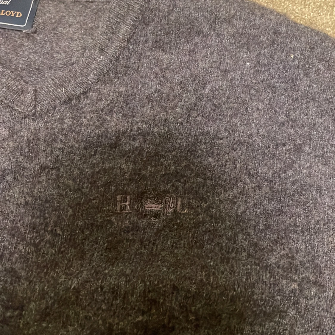 Mörkgrå ulltröja från Henri Lloyd - 3