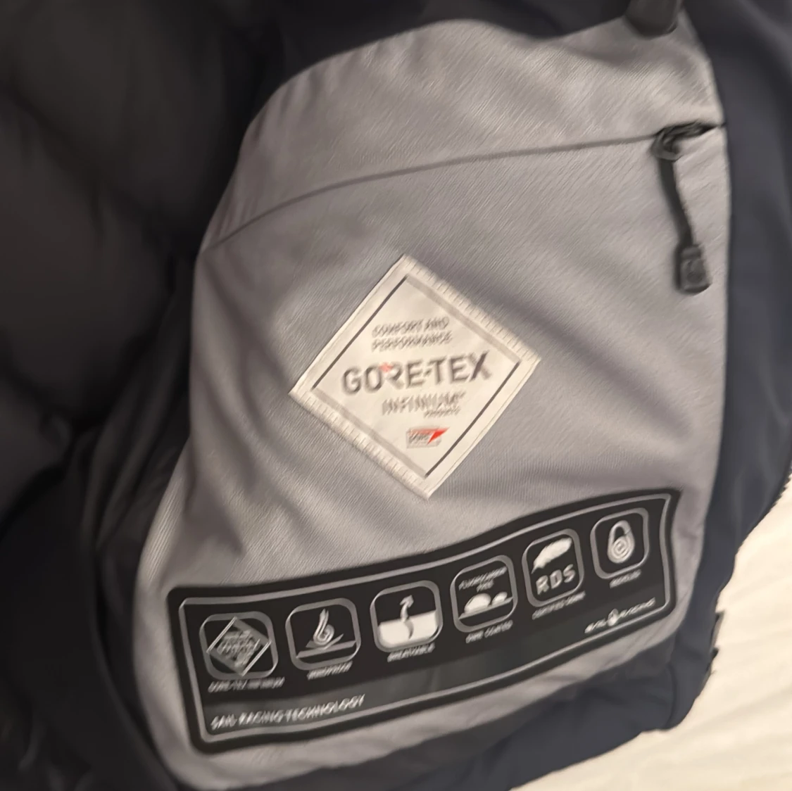 Mörkblå dunjacka Sail Racing M - 3