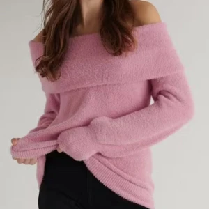 Rosa fluffig tröja  - Rosa fluffig tröja storlek Xs 