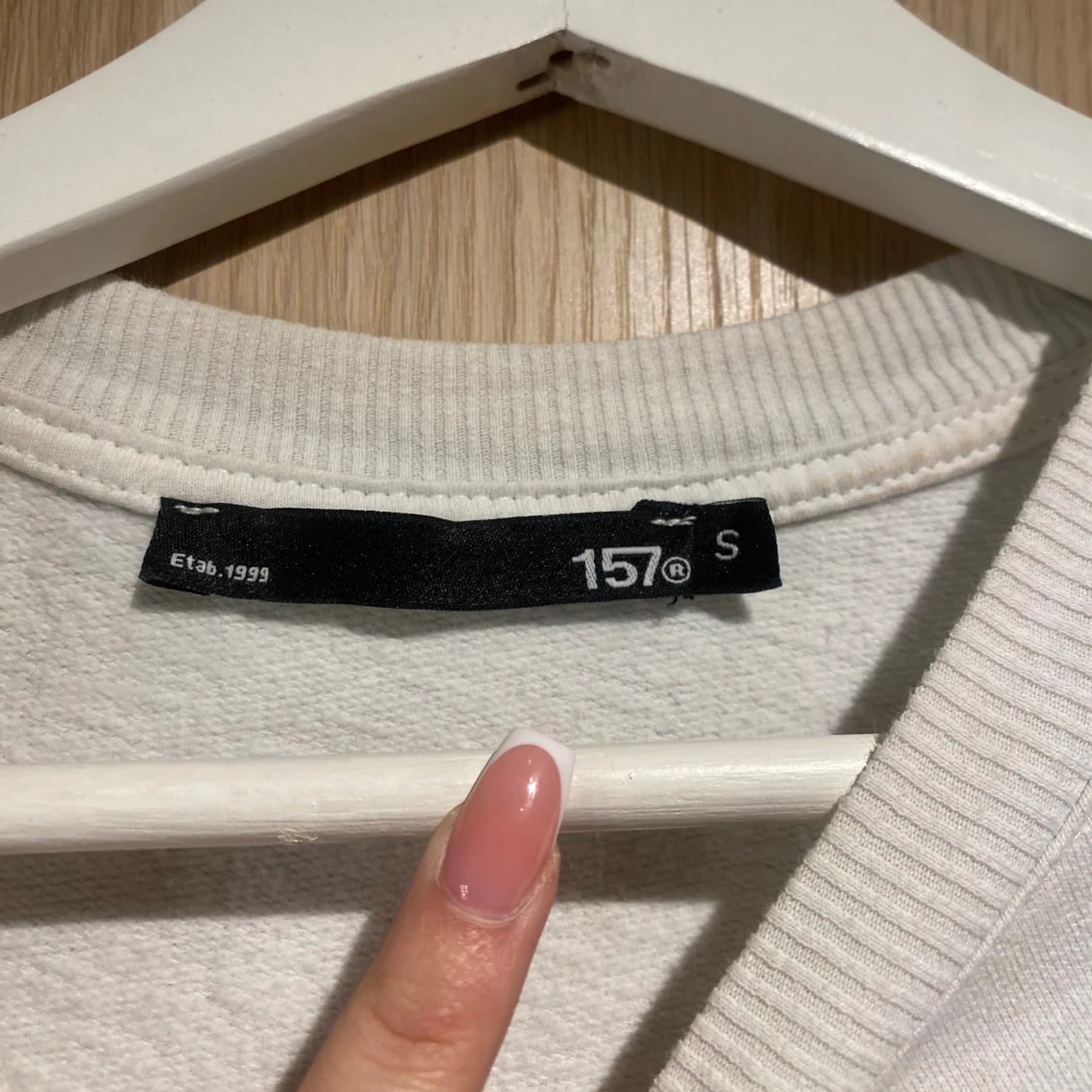 Randig långärmad tröja från 157 - 3