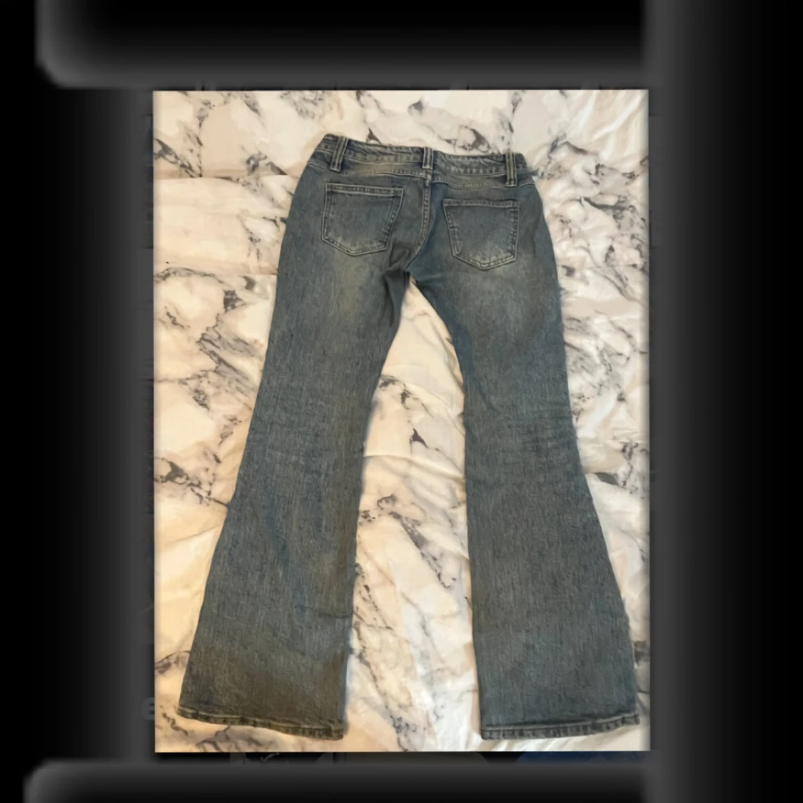 Lågmidjade bootcut jeans - 1