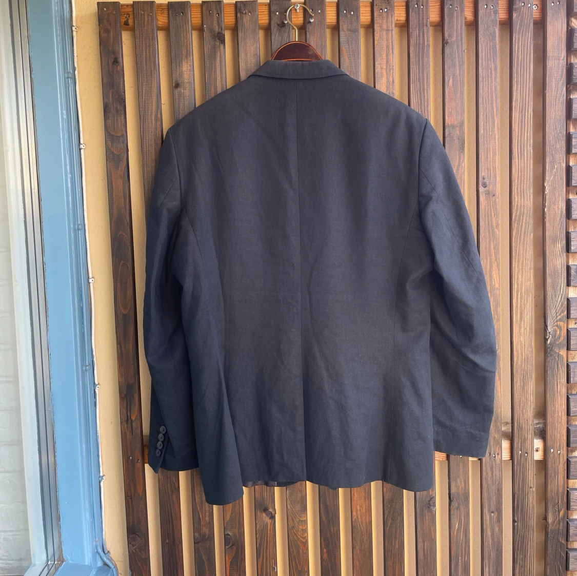 Svart kavaj från 4YOU i linne - 1