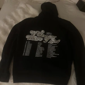 Svart Hov1 hoodie - Svart Hov1 hoodie från deras sista konsert i storlek XL, knappt använd💕