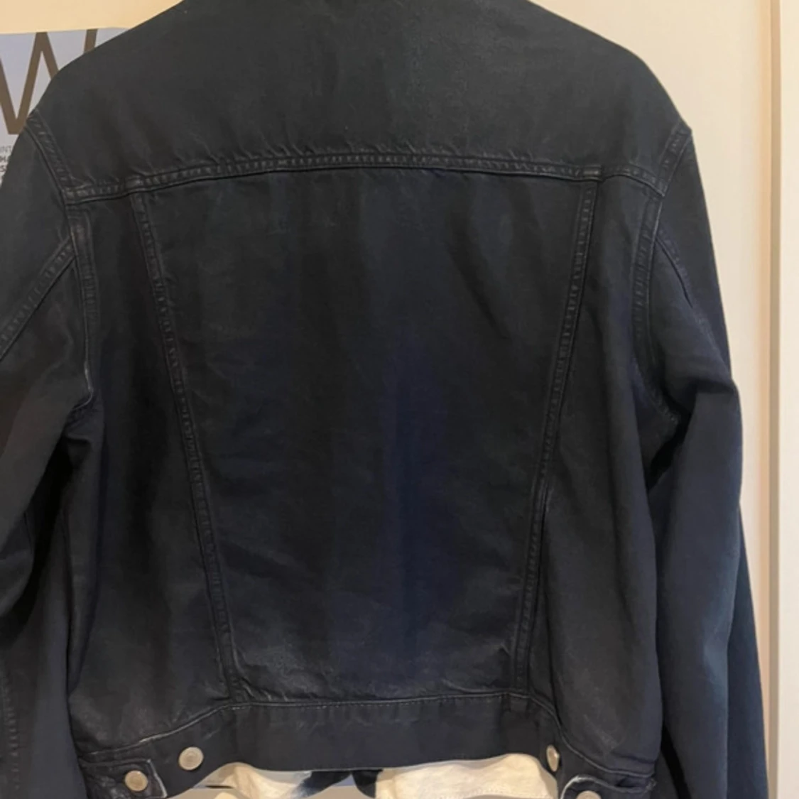 Mörkblå jeansjacka från cos - 3