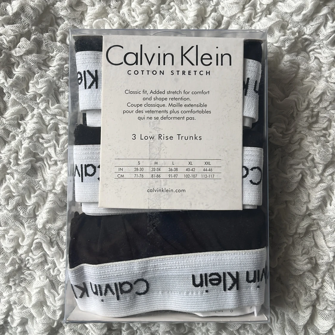Calvin Klein svarta trunks 3-pack - 1